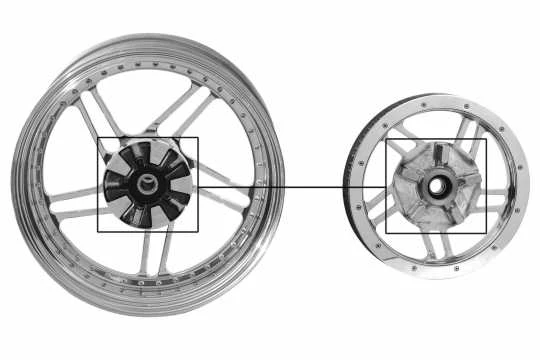Pulley Sunbeam Poliert 2 Pulley Sunbeam Poliert – Bild 2