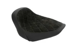 Einzelsitz Leder Diamond Stitch Schwarz -Thunderbike 11 74 048 3