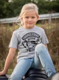 Thunderbike Kids T-Shirt Boneracer Grau 9 Thunderbike Kids T-Shirt Boneracer Grau -Thunderbike 19 01 1153v 4