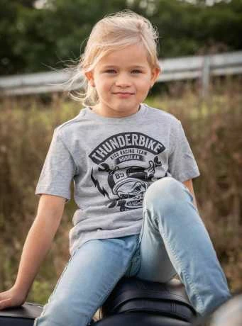 Thunderbike Kids T-Shirt Boneracer Grau 4 Thunderbike Kids T-Shirt Boneracer Grau – Bild 4