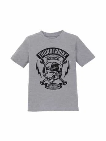 Thunderbike Kids T-Shirt Boneracer Grau 1 Thunderbike Kids T-Shirt Boneracer Grau