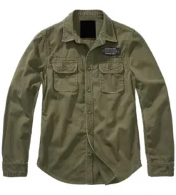 Thunderbike Damen Hemd Customs Olive Grün