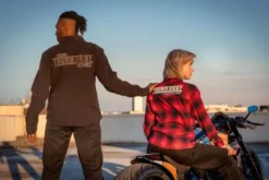 Thunderbike Damen Karohemd Rot -Thunderbike 19 12 1197v 31