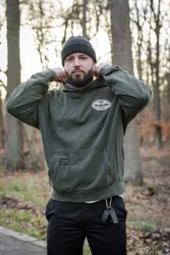 Thunderbike Hoodie Garage Olive Grün -Thunderbike 19 30 1194v 11