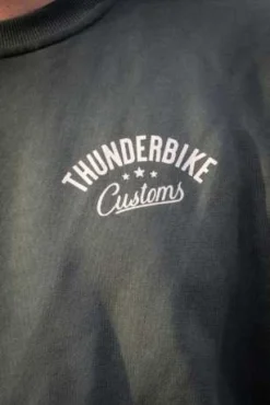 Thunderbike Sweater Genuine Customs Grün -Thunderbike 19 30 1434v 21