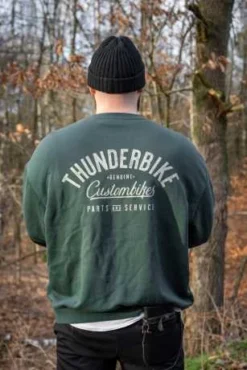 Thunderbike Sweater Genuine Customs Grün -Thunderbike 19 30 1434v 31