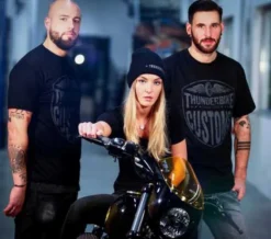 Thunderbike T-Shirt New Custom, Schwarz -Thunderbike 19 31 1011v 32