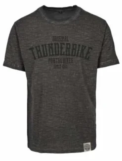 Thunderbike T-Shirt New Custom Sprayed Grey