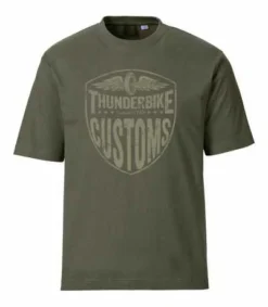 Thunderbike T-Shirt New Custom, Oliv
