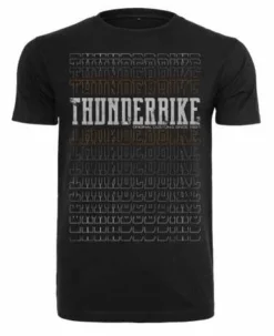Thunderbike T-Shirt Retro 4-Colors Schwarz