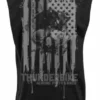 Thunderbike Muscle Shirt US-Skull Schwarz