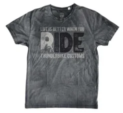 Thunderbike T-Shirt Ride Grau