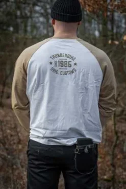 Thunderbike Longsleeve Handcrafted Weiß/beige -Thunderbike 19 31 1422v 21