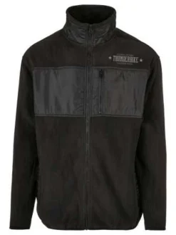 Thunderbike Fleecejacke Schwarz