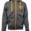 Thunderbike Zip Hoodie Flying Custom Grau/orange