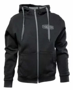 Thunderbike Zip Hoodie Flying Spark Plug Schwarz/grau