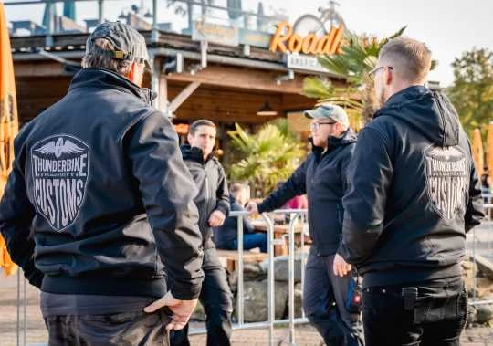 Thunderbike Softshell Hoodie Jacke New Custom 4 Thunderbike Softshell Hoodie Jacke New Custom – Bild 4