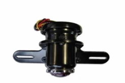 LED-Rücklicht Old School TYP4 Schwarz, Rotes Glas -Thunderbike 255 066 35