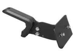 Seitlicher Kennzeichenhalter Medium Schwarz Matt