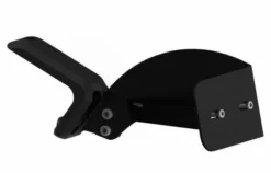 Seitlicher Kennzeichenhalter Lang Schwarz Matt