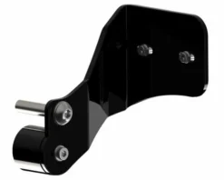 Seitlicher Kennzeichenhalter Medium Schwarz