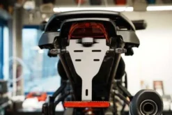 Kennzeichenhalter Alu Schwarz Matt -Thunderbike 28 84 010 3