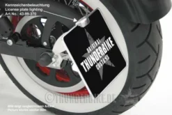 Kennzeichenplatte Aluminium 8 Kennzeichenplatte Aluminium -Thunderbike 28 99 415.210