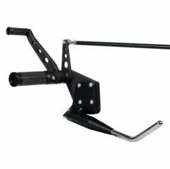 Fußrastenanlage Satin Schwarz Cut 5 Fußrastenanlage Satin Schwarz Cut -Thunderbike 31 72 270 21