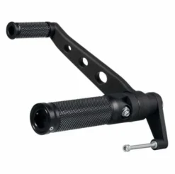 Fußrastenanlage Base Satin Schwarz Cut -Thunderbike 31 73 141 21