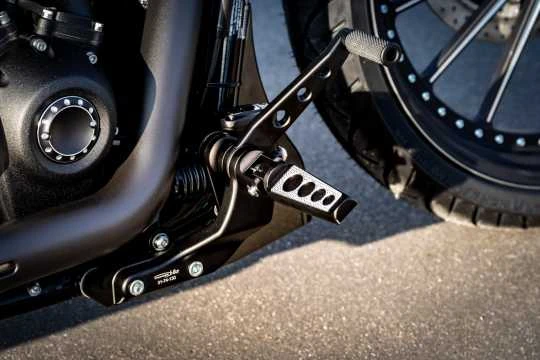 Fußrasten Vorverlegungskit Schwarz 4 Fußrasten Vorverlegungskit Schwarz – Bild 4