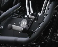 Fußrastenanlage Base Alu Schwarz -Thunderbike 31 76 140 4