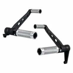 Fußrastenanlage Base Alu Schwarz