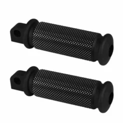 Fußrasten-Set Satin Schwarz Cut