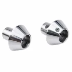 Blinkeradapter Alu Poliert