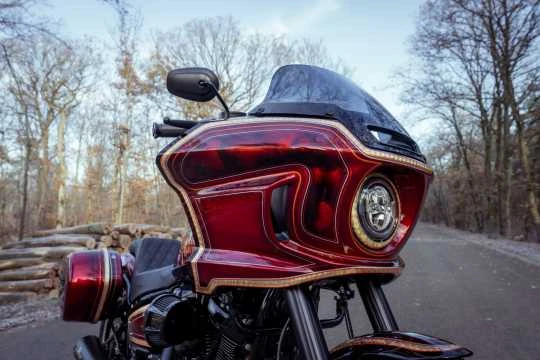 Blinker Stripe LED Vorne Schwarz 2 Blinker Stripe LED Vorne Schwarz – Bild 2