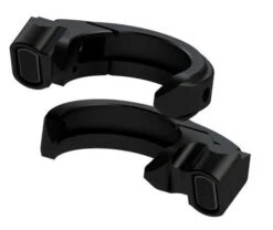 Blinker Set Quick-Stripe 49mm Dark Schwarz