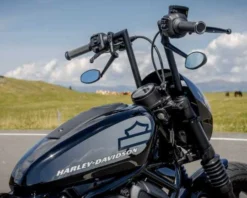 Blinker Set Quick-Stripe 50mm Dark Schwarz -Thunderbike 41 99 1630 3