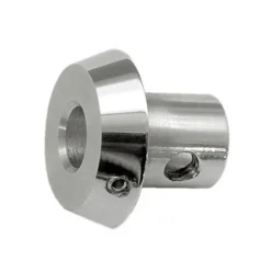 Blinkeradapter Alu Poliert