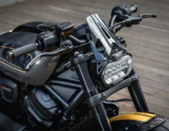 Windschild Kit Schwarz 6 Windschild Kit Schwarz -Thunderbike 42 85 010 3