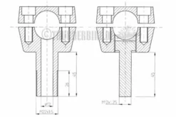 Riser Pullback -Thunderbike 51 00 160 31