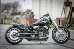 Airbox Grundplatte Oval Schwarz Matt -Thunderbike 96 74 110 23