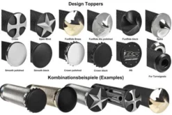 Fußrastenanlage Base Brass 7 Fußrastenanlage Base Brass -Thunderbike toppers13 3